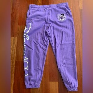 Disney 100 Purple Sweatpants